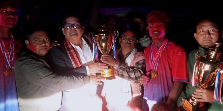 लगातार छैठौं पटक जित्यो कनकमुनीले राष्ट्रपति रनिङ शील्ड