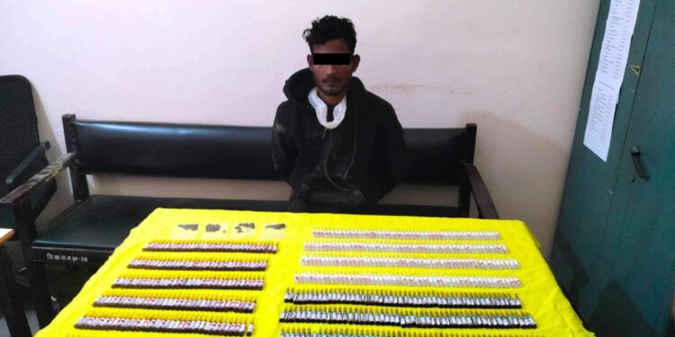 लागु औषध सहित नवलपरासीमा एक जना पक्राउ