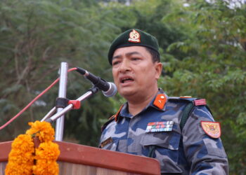 सशस्त्र प्रहरी बल कपिलबस्तुले १७ औं स्थापना दिवस