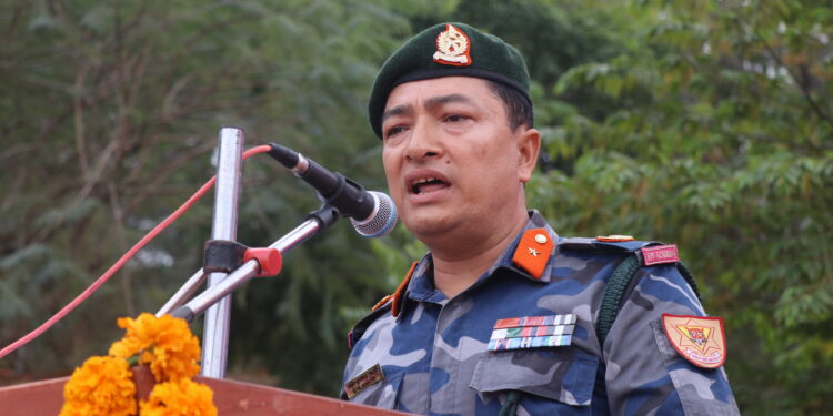 सशस्त्र प्रहरी बल कपिलबस्तुले १७ औं स्थापना दिवस