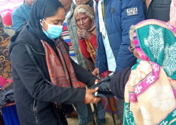 बिकट सिमावर्ती गाउ हृदयनगरमा पहिलो पटक बृहद स्वास्थ्य शिबिर