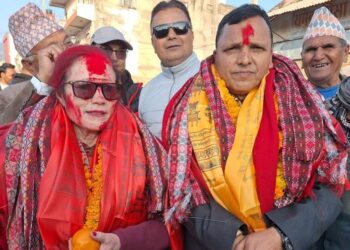 राष्ट्रिय सभा निर्वाचन लुम्बिनीमा सत्ता गठबन्धनका सुवेदी र सापकोटा विजयी
