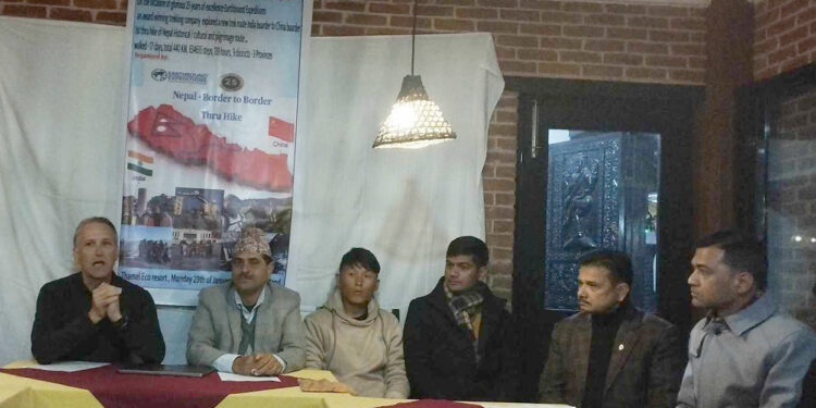 भारतदेखि चीन सीमा जोड्ने ट्रेकिङ रुट तयार, १७ दिनमा तीन भूगोल यात्रा
