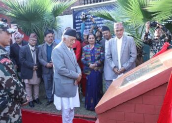 जितगढी किल्ला स्वाभिमान र पहिचानको स्थल : राष्ट्रपति पौडेल