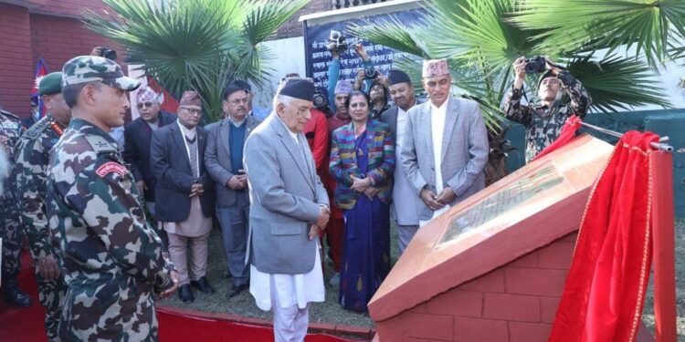 जितगढी किल्ला स्वाभिमान र पहिचानको स्थल : राष्ट्रपति पौडेल