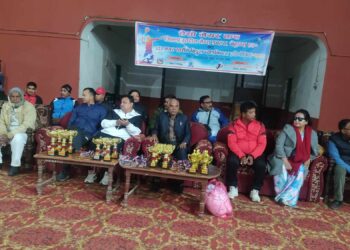 तेश्रो जिल्ला स्तरीय मेयर कप ब्याडमिन्टन प्रतियोगीता सुरु