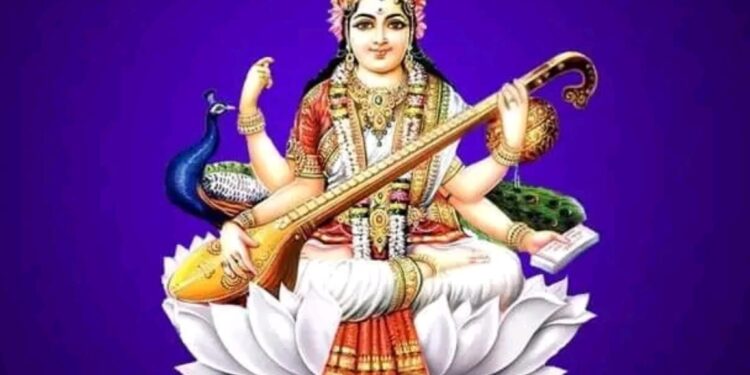 सरस्वतीको पूजा-आराधना गरी वसन्त पञ्चमी मनाइँदै