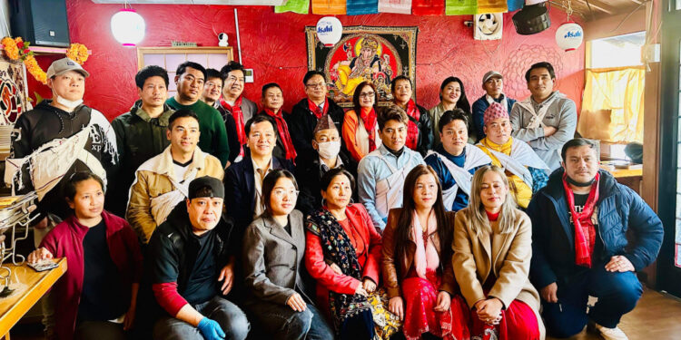 तमुधीं जापानको नवनिर्वाचित कार्यसमितिलाई सम्मान तथा अन्तरक्रिया कार्यक्रम सम्पन्न