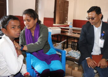 कपिलबस्तुमा दुई लाख २८ हजार बालबालिकालाई दादुरा रुबेला खोप