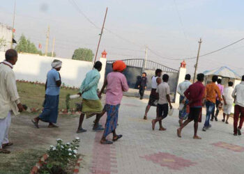 खुला ठाउमा दिशा पिसाब गर्ने १६ जना प्रहरी नियन्त्रणमा