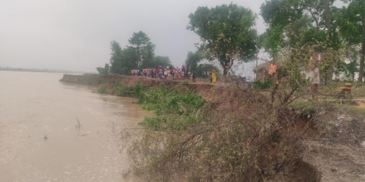 नदी कटानका कारण जोखिममा हरदौनावासी