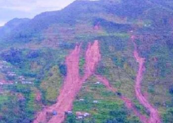 दोरम्बा पहिरो : विस्थापित भएका ६५ परिवारलाई सुरक्षित ठाउँमा सारियो