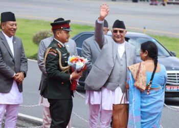 प्रधानमन्त्री ओली न्यूयोर्क प्रस्थान