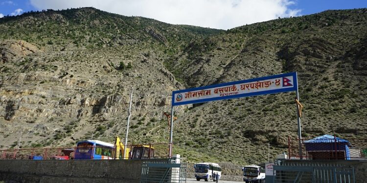१८ वर्षपछि जोमसोममा बसपार्क सञ्चालन