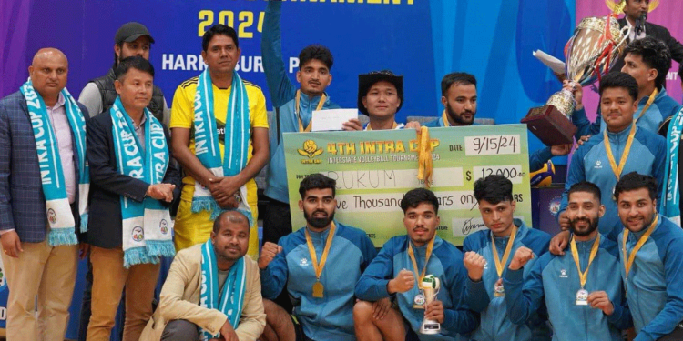 अमेरिकामा इन्ट्रा कप भलिबल, रुकुम र बेलमण्ट विजयी