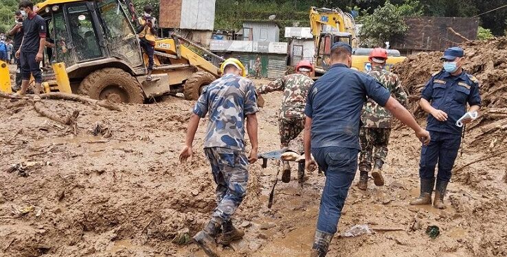झ्याप्ले खोलामा ३ वटा गाडीमा ३५ जनाको शव भेटियाे