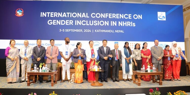 सकियो ९ बुँदे घोषणापत्र जारी गर्दै लैङ्गिक समावेशीकरणसम्बन्धी अन्तर्राष्ट्रिय सम्मेलन