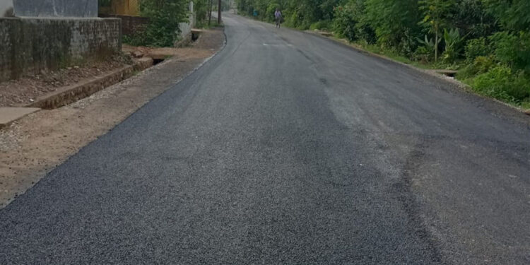 एक वर्षमा ३७ किलोमिटर सडक कालोपत्र