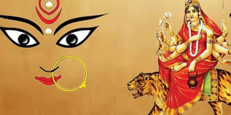 नवरात्रको तेस्रो दिन : आज चन्द्रघण्टा देवीको पूजाआराधना गरिँदै