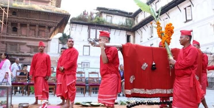आश्विन शुक्ल सप्तमी : फूलपाती भित्र्याइँदै