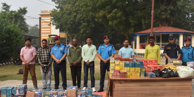कपिलबस्तुको विभिन्न नाकाबाट अबैध रुपमा भित्र्याइएकोे पटका बरामद गरी नष्ट