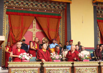 बुद्ध जन्मस्थल लुम्बिनीमा हजार गुम्बा विहारको उद्घाटन
