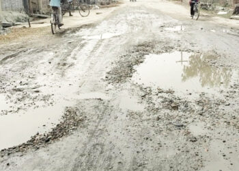 सात वर्षमा पनि बन्न सकेन सडक र नाला