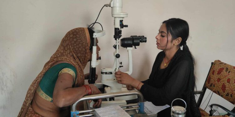 कजरहवामा निःशुल्क आँखा शिविर सम्पन्न