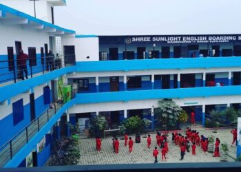 शुद्धोधनको बगदी स्थित सनलाइट विद्यालय प्रविधिमैत्री बन्दै