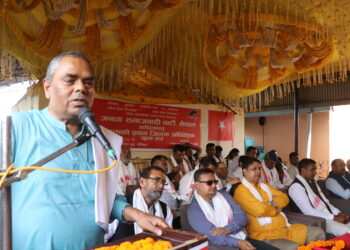 कांग्रेस र कम्युनिष्टका कारण मुलुक बर्बादीतर्फ धकेलियो: अध्यक्ष यादव