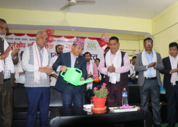 कपिलवस्तु जिल्लालाई पूर्णखोप सुनिश्चितता तथ दिगोपना घोषणा