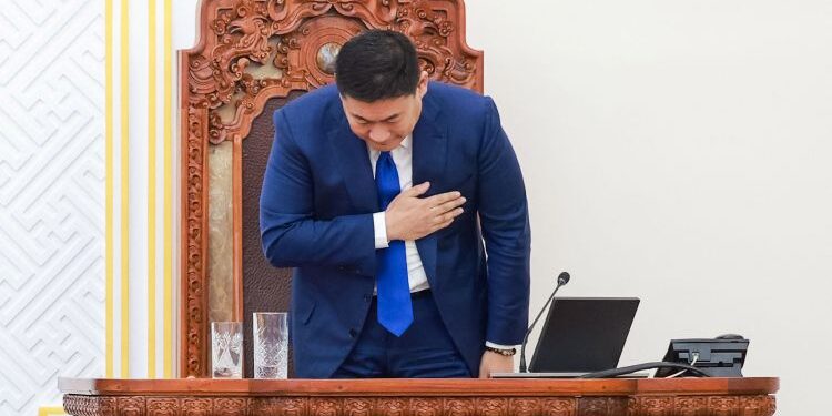 मङ्गोलियाका प्रधानमन्त्रीद्वारा राजीनामा