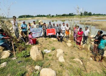 विश्व वातावरण दिवसमा यशोधराको खोरियामा बाँस वृक्षारोपण