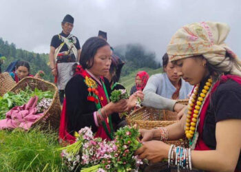 रोल्पा रुकुममा भूम्या पर्व मनाइँदै