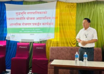 नगरबासीलाई रोजगारीसंग जोडी रहेका छौ ः नगर प्रमुख श्रेष्ठ