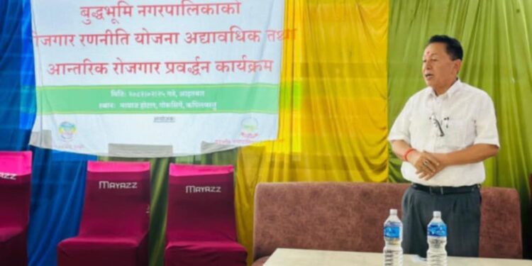 नगरबासीलाई रोजगारीसंग जोडी रहेका छौ ः नगर प्रमुख श्रेष्ठ