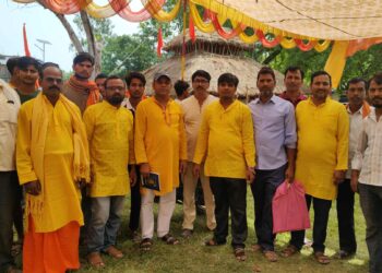 दोहनीको शिव मन्दिर प्रांगणमा नौ दिवसीय लक्ष्मी नारायण महायज्ञ सुरु