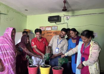 महाराजगंज वडा नं. ८ मा विश्व वातावरण दिवस मनाइयो