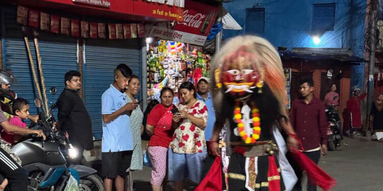 लाखे नाच संरक्षणमा तानसेनका युवा