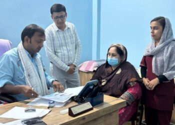 तौलिहवामा निःशुल्क मुटु स्वास्थ्य शिविर सम्पन्न