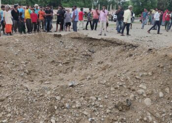 तौलिहवा जितपुर सडक खण्डको पचेहरामा बम विष्फोट