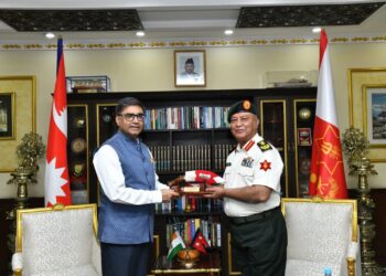 भारतद्वारा नेपाली सेनालाई सहयोग प्रदान