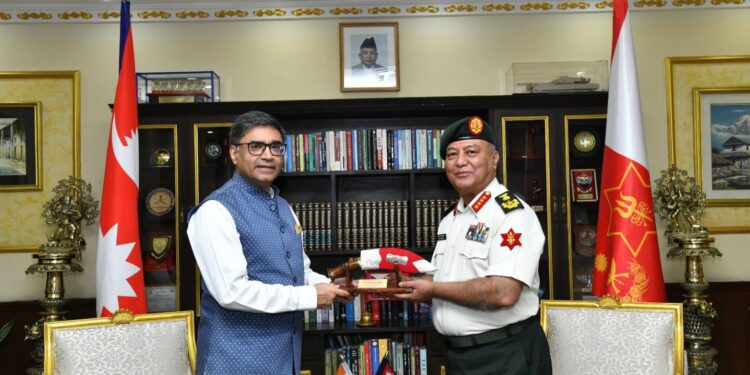 भारतद्वारा नेपाली सेनालाई सहयोग प्रदान