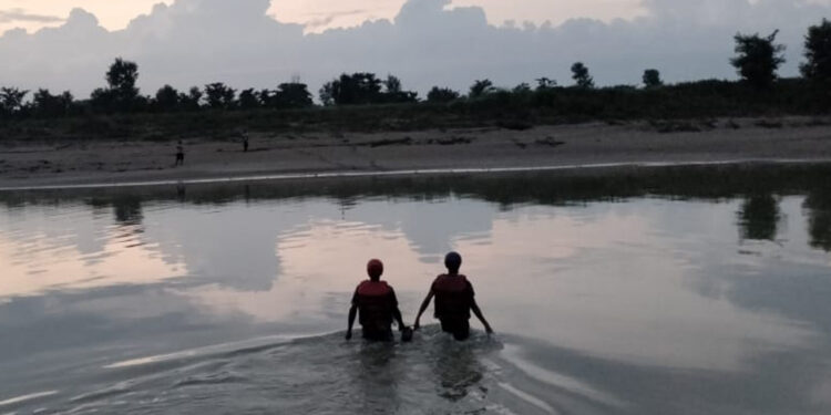 बाणगङ्गाको रामघाट नदीमा एक किशोर बेपत्ता