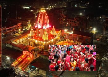 भाद्र शुक्ल तृतीया : शिव पार्वतीको पूजा/उपासनाका साथ हरितालिका (तीज) व्रत गरिँदै