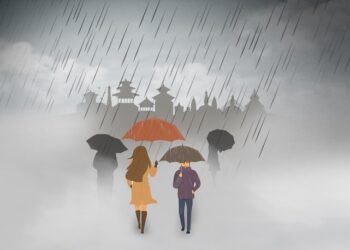 धेरै ठाउँमा झरी, केही ठाउँमा ठूलो वर्षाको सम्भावना