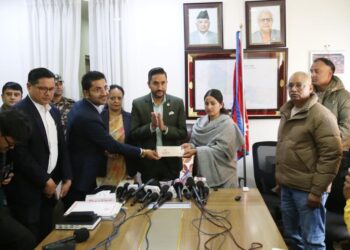 पत्रकार सुरेश रजककी श्रीमतीलाई सुरक्षण मुद्रणमा रोजगारी