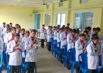 कपिलवस्तुमा एचए र सिएमएलटी विद्यार्थीको सपथ ग्रहण
