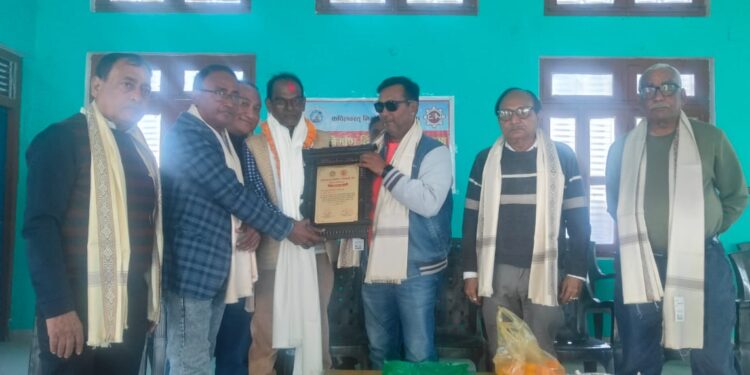 निर्माण दिवसका अवसरमा अग्रज निर्माण व्यवसायी सम्मान