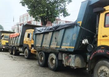 ऐरावती गाउँपालिकामा दिउँसो टिप्पर सञ्चालन रोक